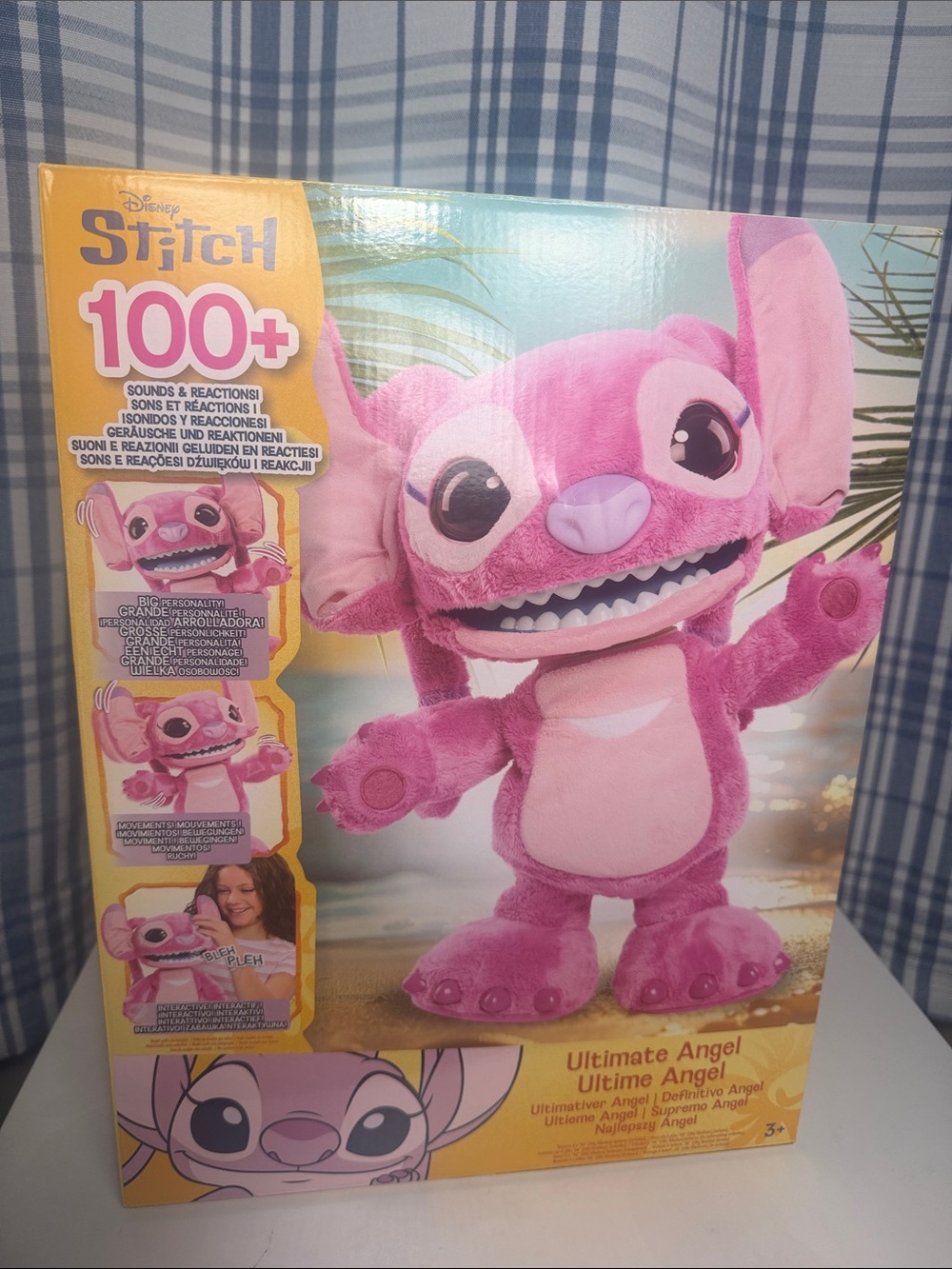 Disney Stitch Angel Interactive Plush